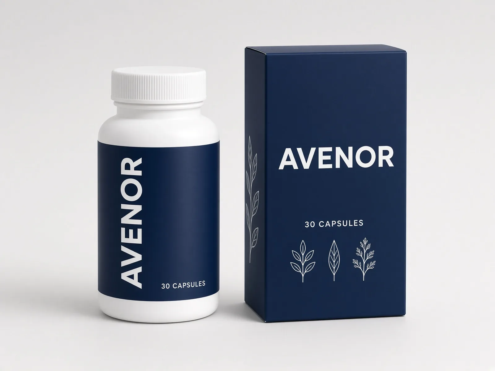 Botol dan kotak Avenor